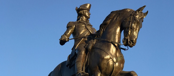 Statue of George Washington - Boston Gardens